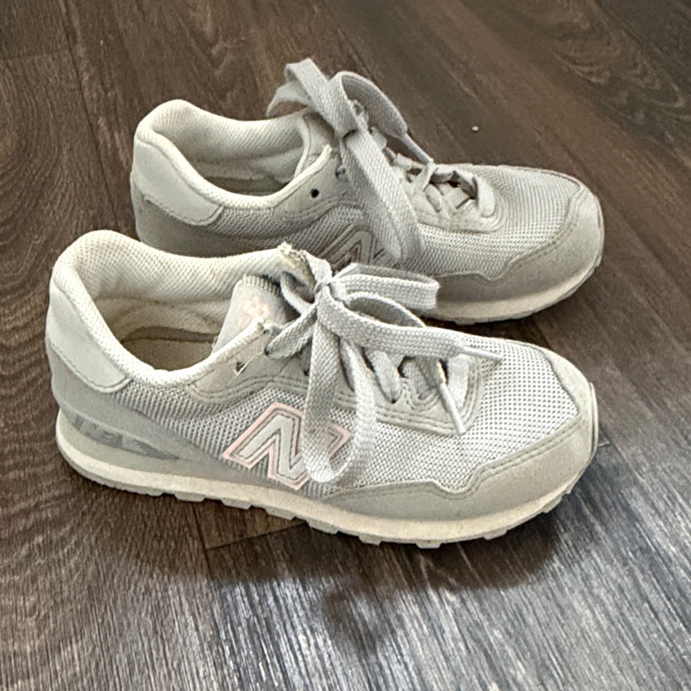 New Balance Light Gray Athletic Shoes